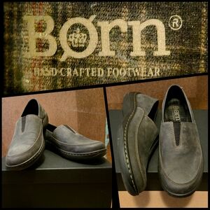 Born Women's Shoes Size 8 Green/Gray Leather